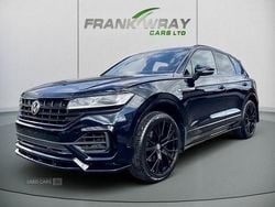 Blue Used 2018 VW Touareg R-line SUV | £26,450