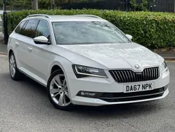 White Used 2017 Skoda Superb SE L Executive Estate | £12,500 (Fair price)