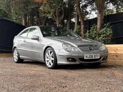 Silver Used 2008 Mercedes C180 SE Coupe | £1,750 (Good price)