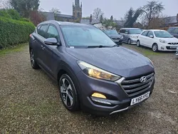Thunder grey metallic Used 2016 Hyundai Tucson Premium SUV | £7,695 (A bit pricey)