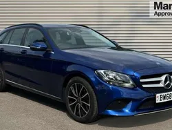 Blue Used 2019 Mercedes C220 SE Estate | £15,450 (Super price)