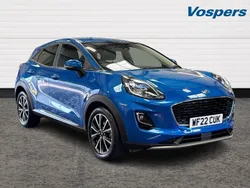Blue Used 2022 Ford Puma Titanium SUV | £15,900 (Good price)