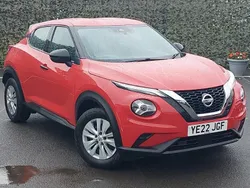 Red Used 2022 Nissan Juke Visia SUV | £13,498 (Good price)
