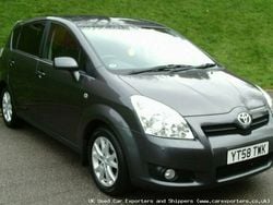 Used 2008 Toyota Corolla Verso MPV | £4,000 (Expensive)