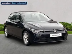 Black Used 2023 VW Golf VIII Life Hatchback | £20,622 (Good price)