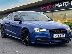 Blue Used 2016 Audi A5 Black Edition Coupe | £12,500 (Fair price)