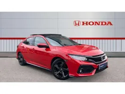 Red Used 2017 Honda Civic Sport Plus Hatchback | £15,391 (A bit pricey)