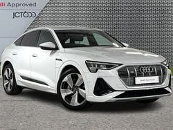 White Used 2021 Audi e-tron Sportback S-Line SUV | £26,417 (Good price)