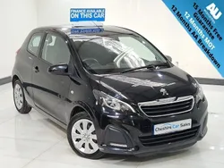 Black Used 2015 Peugeot 108 Active Hatchback | £2,900 (Fair price)