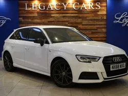 Used 2018 Audi A3 Sportback Black Edition Hatchback | £9,990 (Fair price)