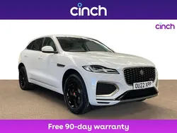 White Used 2022 Jaguar F-Pace R-Dynamic SUV | £32,499 (Fair price)
