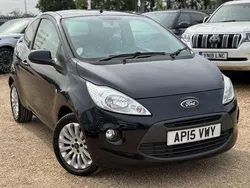 Black Used 2015 Ford Ka Zetec Hatchback | £3,750 (Good price)