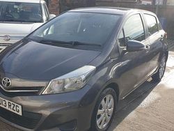 Grey Used 2013 Toyota Yaris Hatchback | £4,895 (Fair price)