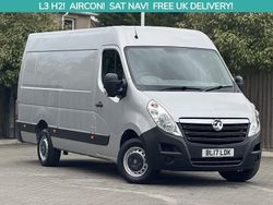Silver Used 2017 Vauxhall Movano Van | £9,495 (Fair price)