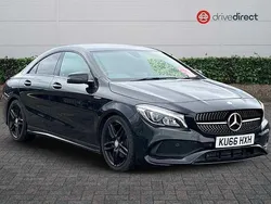 Black Used 2016 Mercedes CLA180 AMG line Sedan | £11,689 (Fair price)