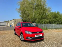 Red Used 2015 VW Polo SE Hatchback | £6,295 (Good price)