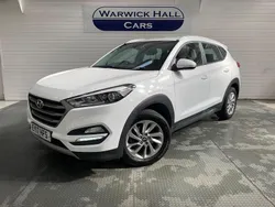 White Used 2017 Hyundai Tucson SE SUV | £7,995 (Fair price)