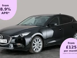 Black Used 2017 Mazda 3 Inclusive Hatchback | £8,316 (Fair price)