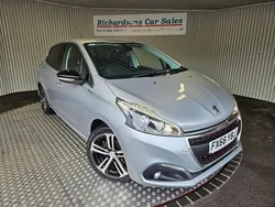 Silver Used 2016 Peugeot 208 GT-line Hatchback | £7,700 (Fair price)