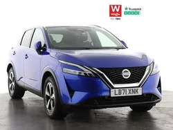 Blue Used 2022 Nissan Qashqai SUV | £17,995 (Fair price)