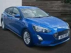 Blue Used 2021 Ford Focus Titanium Hatchback | £11,999 (Good price)