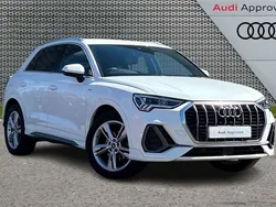 White Used 2022 Audi Q3 S-Line SUV | £29,294 (Fair price)