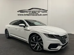 White Used 2019 VW Arteon R-line Hatchback | £17,980 (Fair price)