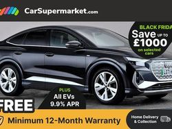 Used 2022 Audi Q4 Sportback e-tron S-Line SUV | £21,697