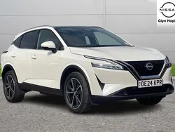 White Used 2024 Nissan Qashqai Tekna SUV | £23,351 (Expensive)
