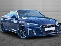 Navarra blue Used 2022 Audi A5 Cabriolet Comfort Cabriolet | £34,450
