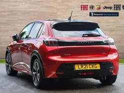 Red Used 2021 Peugeot e-208 Premium Hatchback | £13,296 (Fair price)