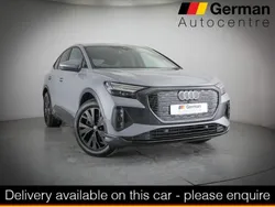Grey Used 2024 Audi Q4 Sportback e-tron Sport SUV | £37,000