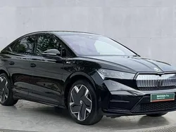 Black Used 2024 Skoda Enyaq iV vRS SUV | £35,650 (Good price)