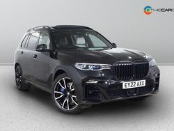 Black Used 2022 BMW X7 M Sport SUV | £58,975 (Super price)