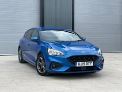 Blue Used 2019 Ford Focus ST-Line Hatchback | £7,490