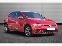 Red Used 2022 VW Polo R-line Hatchback | £13,750 (Fair price)