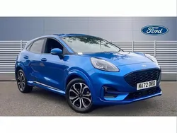 Blue Used 2022 Ford Puma ST-Line SUV | £16,300 (Fair price)