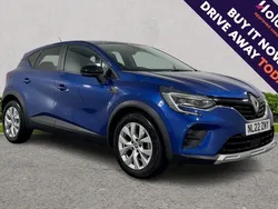 Blue Used 2022 Renault Captur Iconic SUV | £13,495 (Fair price)