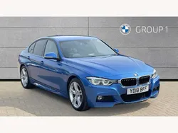 Estoril blue Used 2018 BMW 320 M Sport Sedan | £15,522 (Super price)