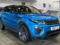 Moraine blue Used 2018 Land Rover Range Rover evoque Landmark Estate | £15,675 (Fair price)