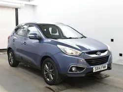 Blue Used 2014 Hyundai ix35 SE SUV | £4,999 (Fair price)