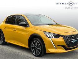 Yellow Used 2022 Peugeot 208 GTi Hatchback | £13,345 (Fair price)