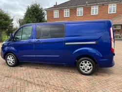 Blue Used 2017 Ford Transit Custom Limited Van | £8,800 (Super price)
