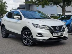 White Used 2020 Nissan Qashqai N-Connecta SUV | £15,490 (Fair price)