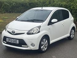 White Used 2013 Toyota Aygo Hatchback | £3,700 (Fair price)