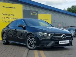 Black Used 2020 Mercedes CLA220 AMG Line Premium Sedan | £21,498 (Fair price)