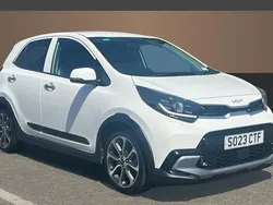 White Used 2023 Kia Picanto X-Line Hatchback | £15,250 (Fair price)