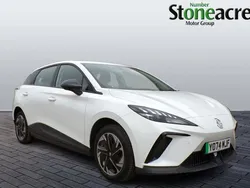 White New 2025 MG MG4 EV SE Hatchback | £17,994 (Super price)