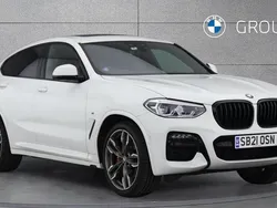 Alpine white Used 2021 BMW X4 Comfort Edition SUV | £38,750 (Fair price)