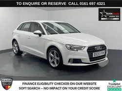White Used 2020 Audi A3 Sportback Sport Hatchback | £11,970 (Super price)